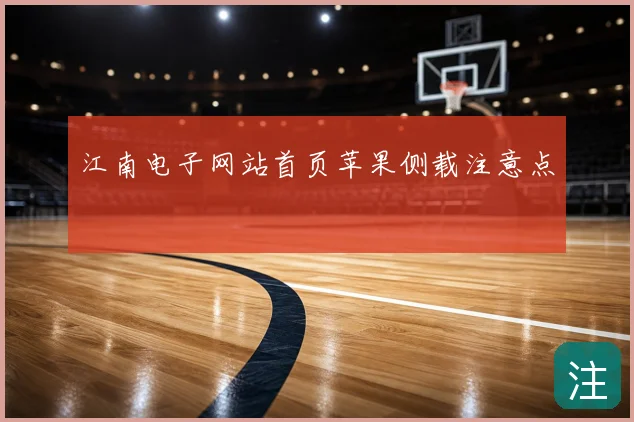 江南电子网站首页苹果侧载注意点